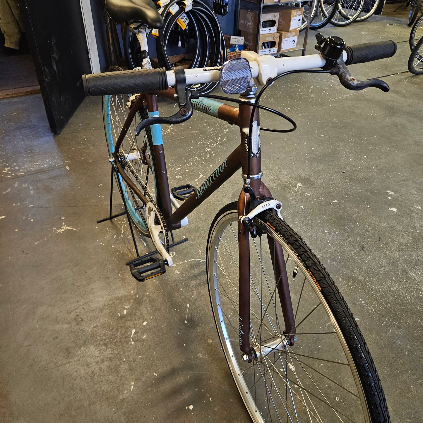 2 hjul og en cykel