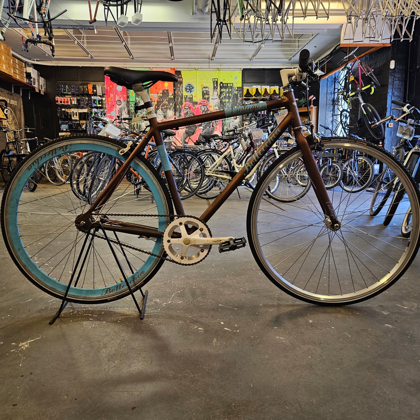 2 hjul og en cykel