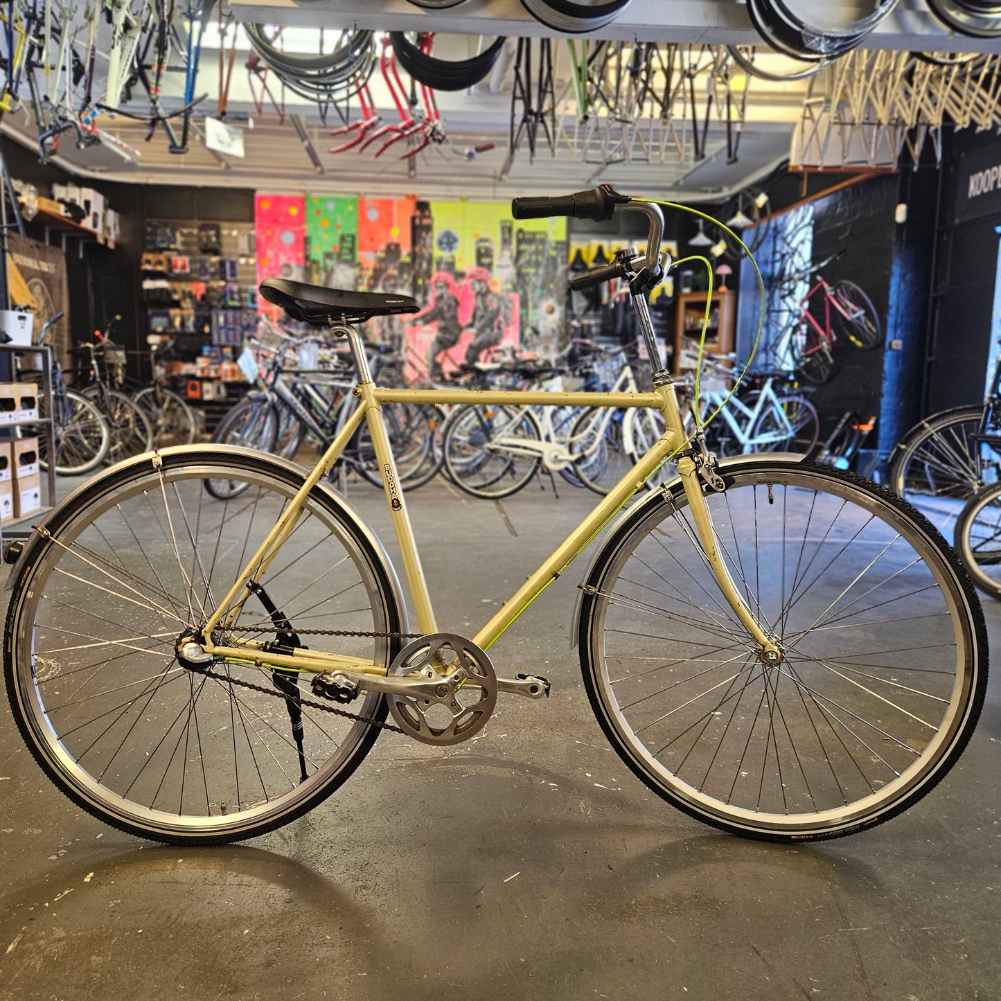 Cream Bike